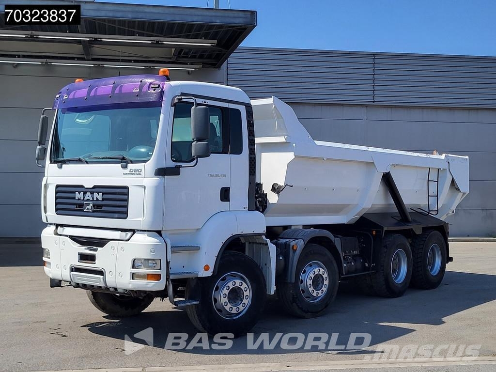 MAN TGA 35.430 8X4 14m3 tipper Big-Axle Retarder Euro Kipper