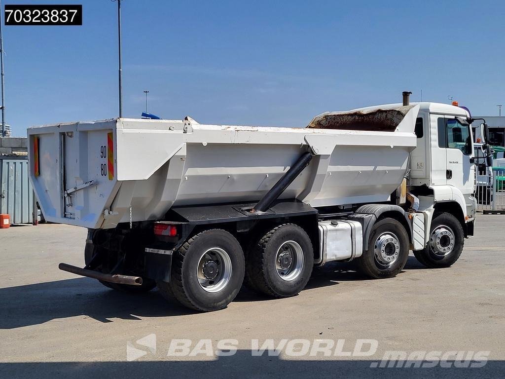 MAN TGA 35.430 8X4 14m3 tipper Big-Axle Retarder Euro Kipper
