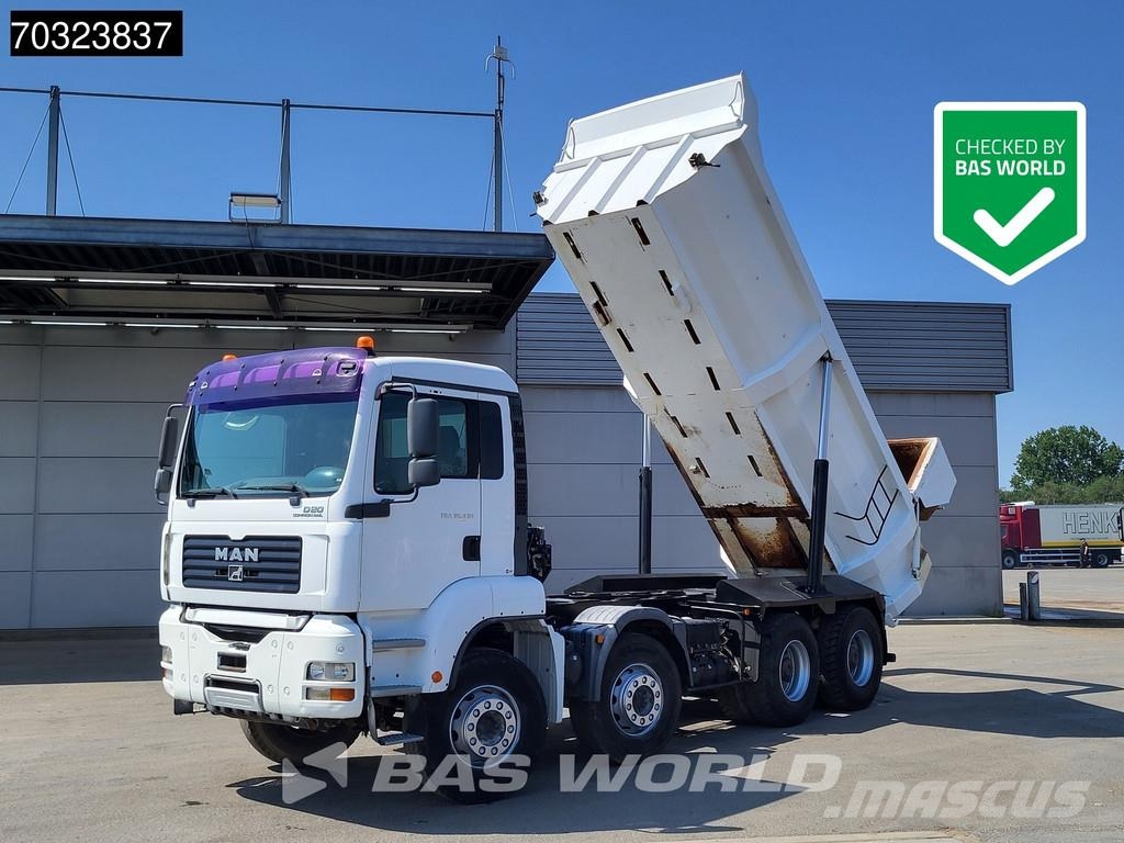 MAN TGA 35.430 8X4 14m3 tipper Big-Axle Retarder Euro Kipper