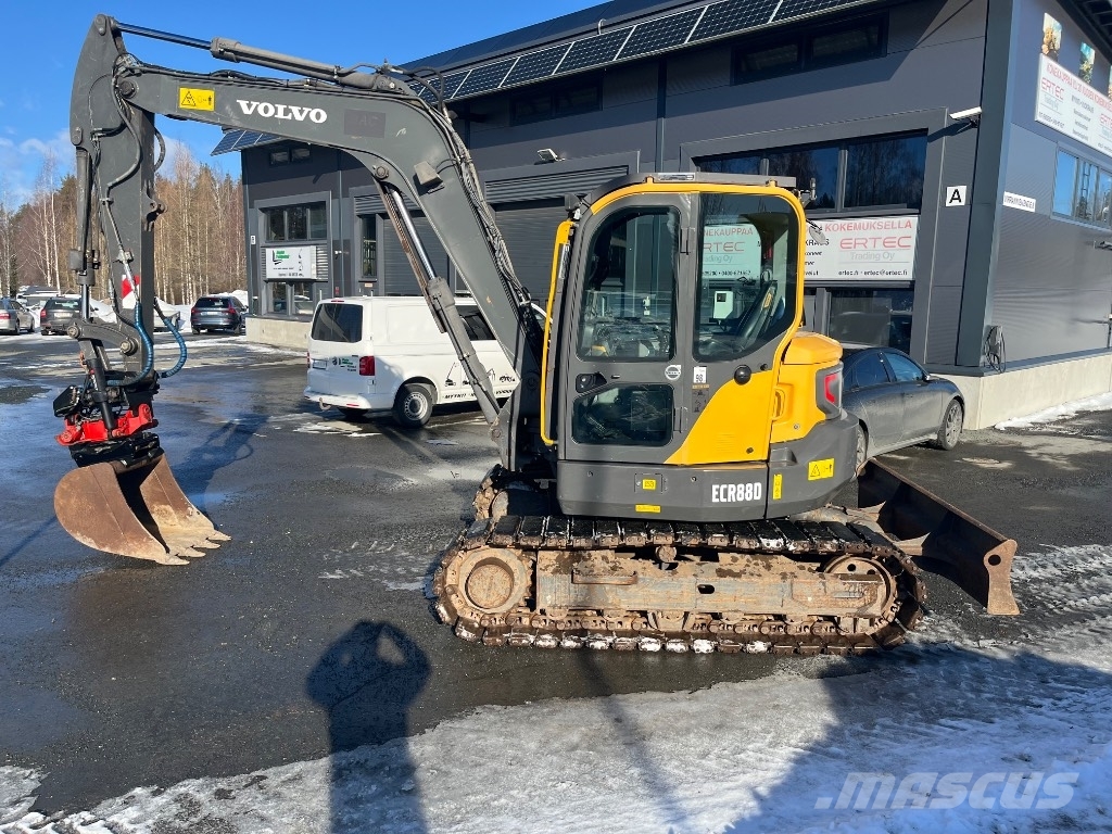 Volvo ECR 88 D (UUSI HYDRAULIPUMPPU) حفارات وسط 7 طن - 12 طن