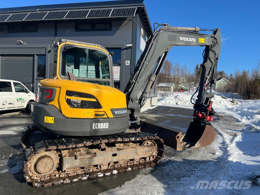Volvo ECR 88 D (UUSI HYDRAULIPUMPPU) حفارات وسط 7 طن - 12 طن