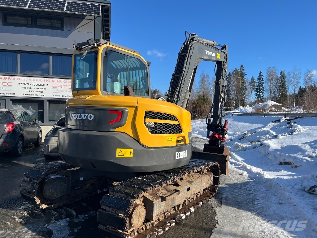 Volvo ECR 88 D (UUSI HYDRAULIPUMPPU) حفارات وسط 7 طن - 12 طن