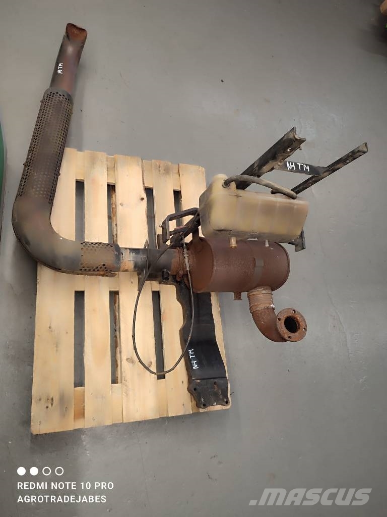  Horizontal muffler 82022920 exhaust pipe 82022973  液压