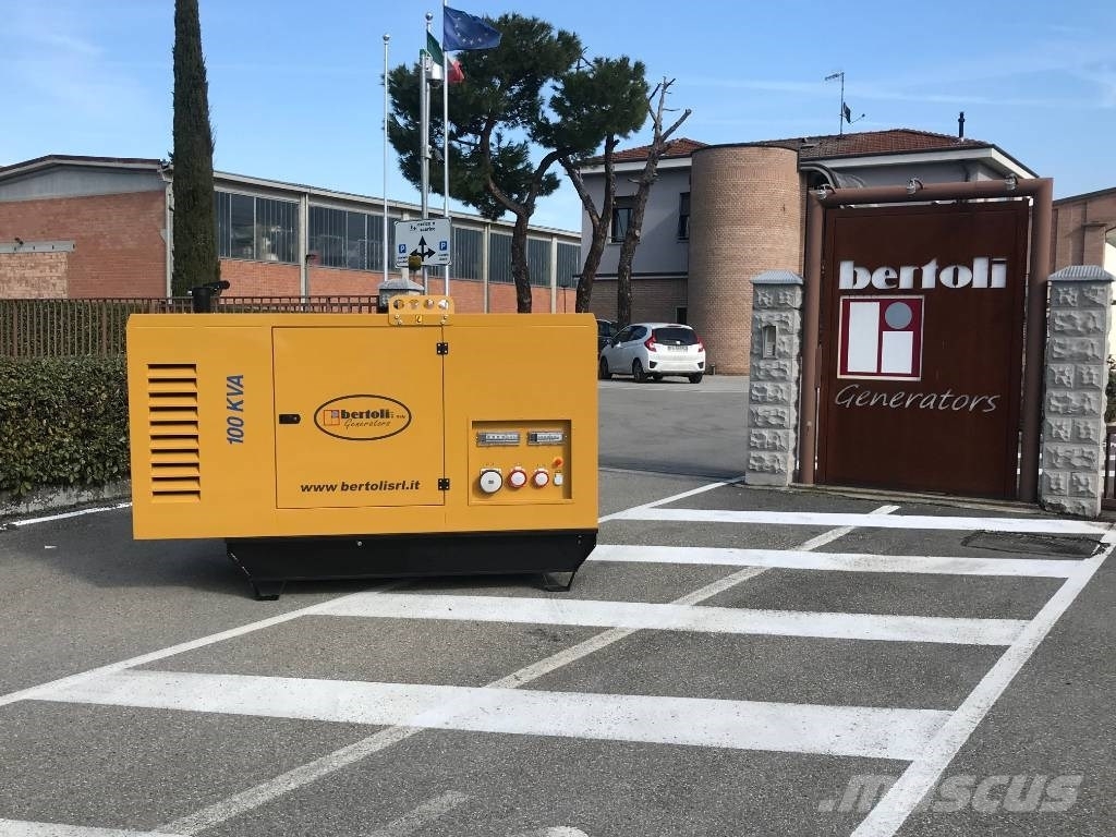 Bertoli POWER UNITS GENERATORE 110 KVA INSONORIZZATO Diesel Generatoren