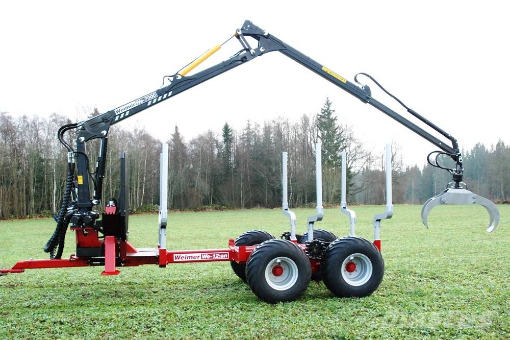 WE-12:AN 4GMED WE-7000 KOMPLETT SKOGSEKIPAGE Forest trailers