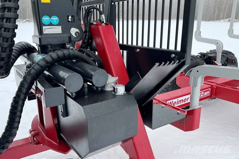 WE-12:AN 4GMED WE-7000 KOMPLETT SKOGSEKIPAGE Forest trailers