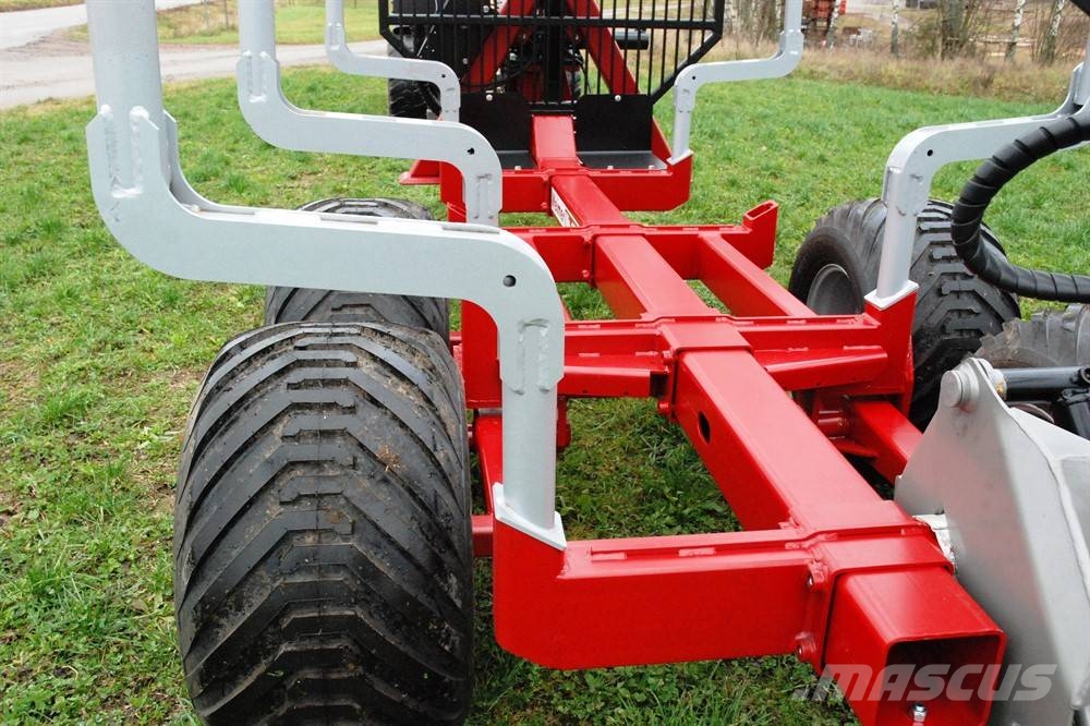 WE-12:AN 4GMED WE-7000 KOMPLETT SKOGSEKIPAGE Forest trailers