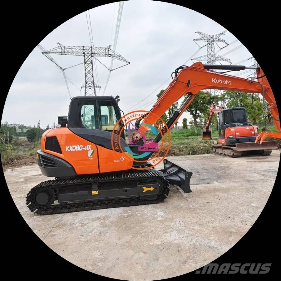 Kubota KX 80-4 excavator Midikaivukoneet 7t - 12t