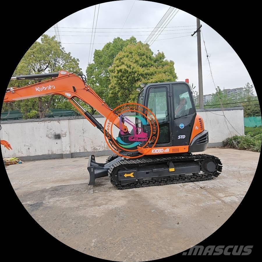 Kubota KX 80-4 excavator Midikaivukoneet 7t - 12t