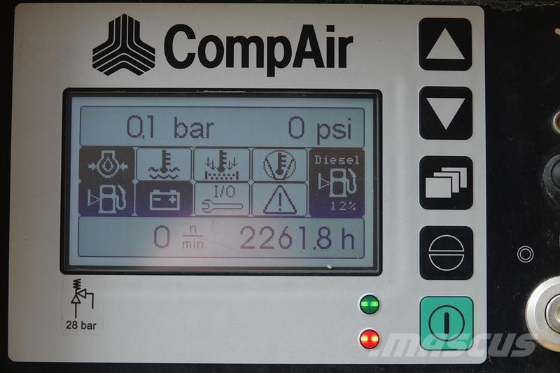 Compair C 230 TS - 17 Kompressorer