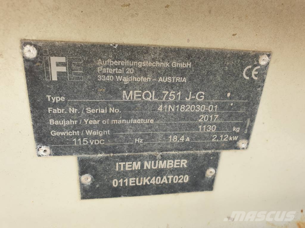 IFE Bulk Magnet band conveyor MEQL751 J-G Andere Zubehörteile