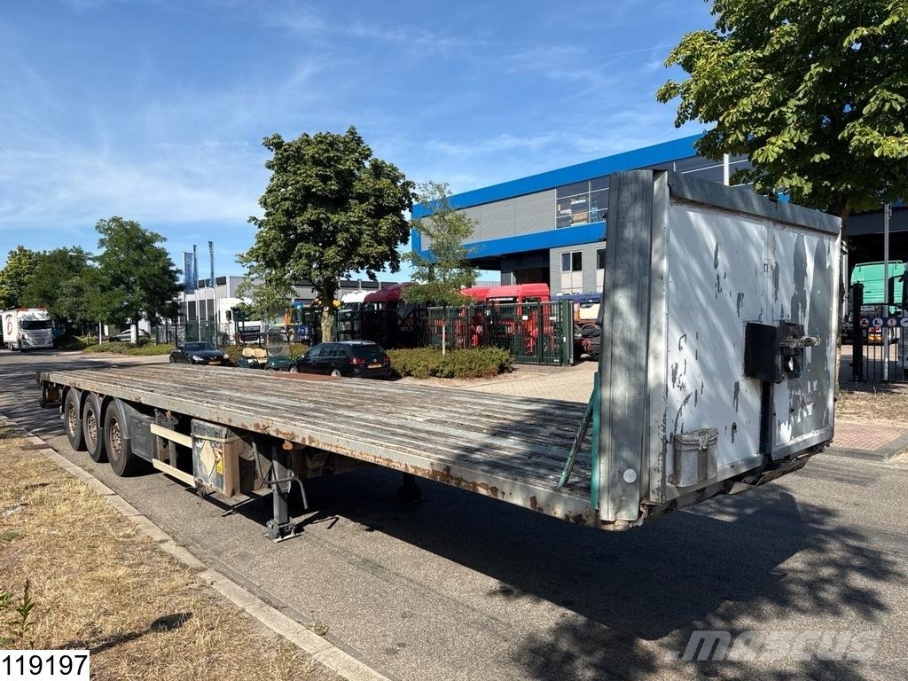 Lecitrailer open laadbak Pritschenauflieger