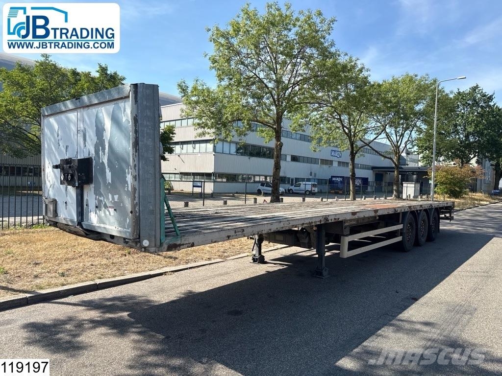 Lecitrailer open laadbak Pritschenauflieger