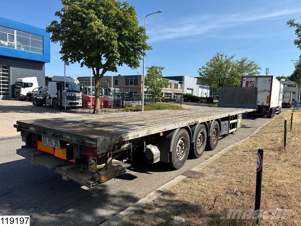 Lecitrailer open laadbak Pritschenauflieger