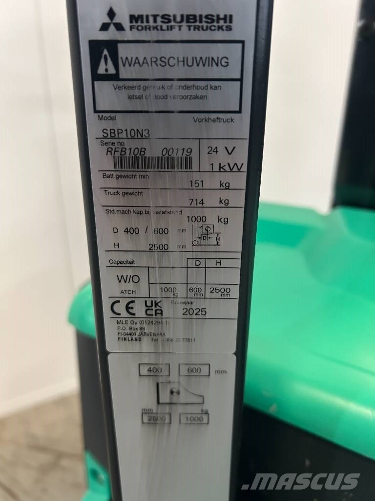 Mitsubishi SBP 10 N3 行走控制式堆積機