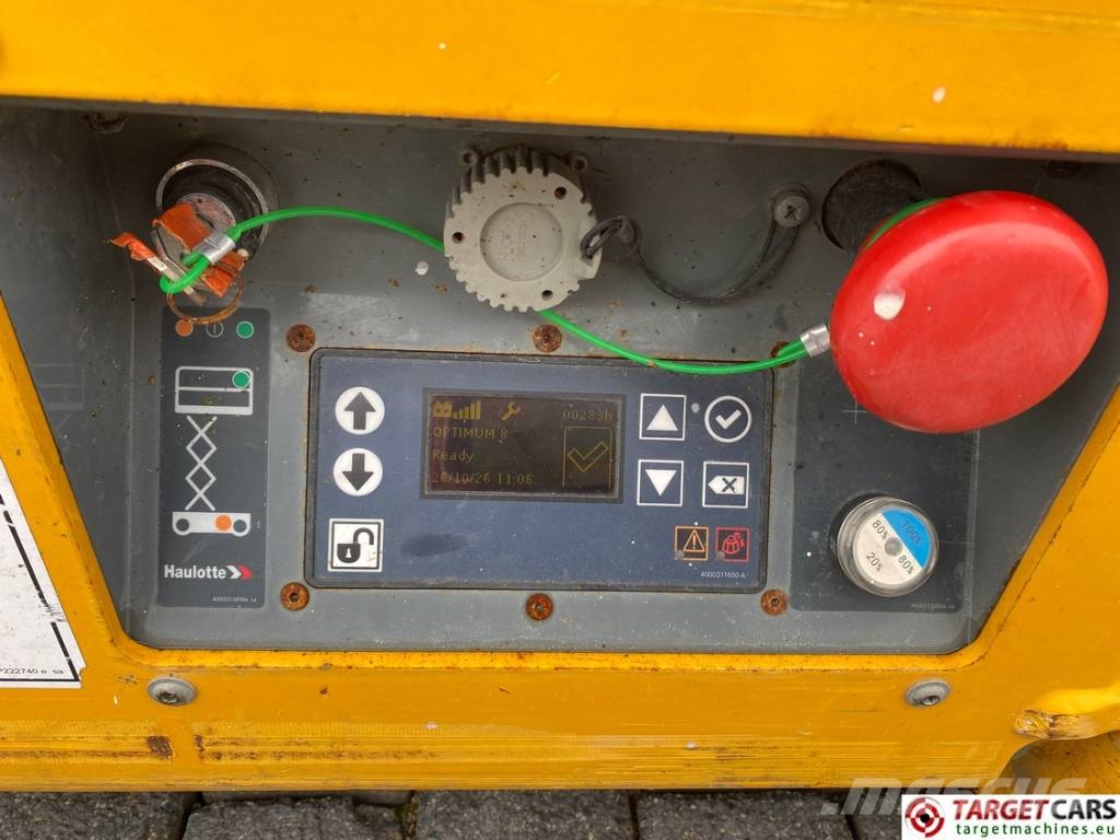 Haulotte Optimum 8 AC Electric Scissor Work Lift 777cm Šķerveida pacēlāji