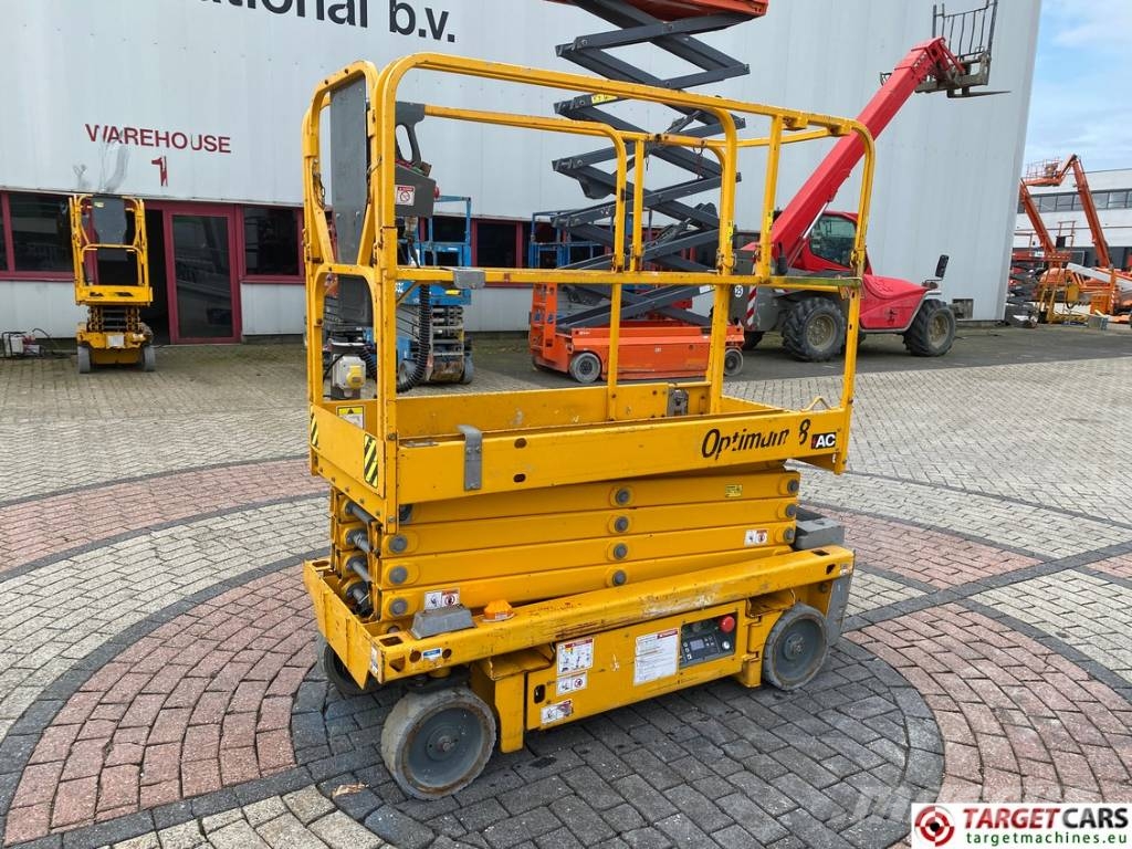 Haulotte Optimum 8 AC Electric Scissor Work Lift 777cm Šķerveida pacēlāji