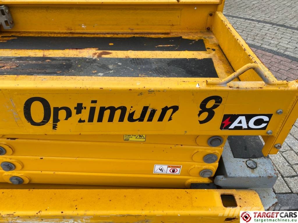 Haulotte Optimum 8 AC Electric Scissor Work Lift 777cm Šķerveida pacēlāji