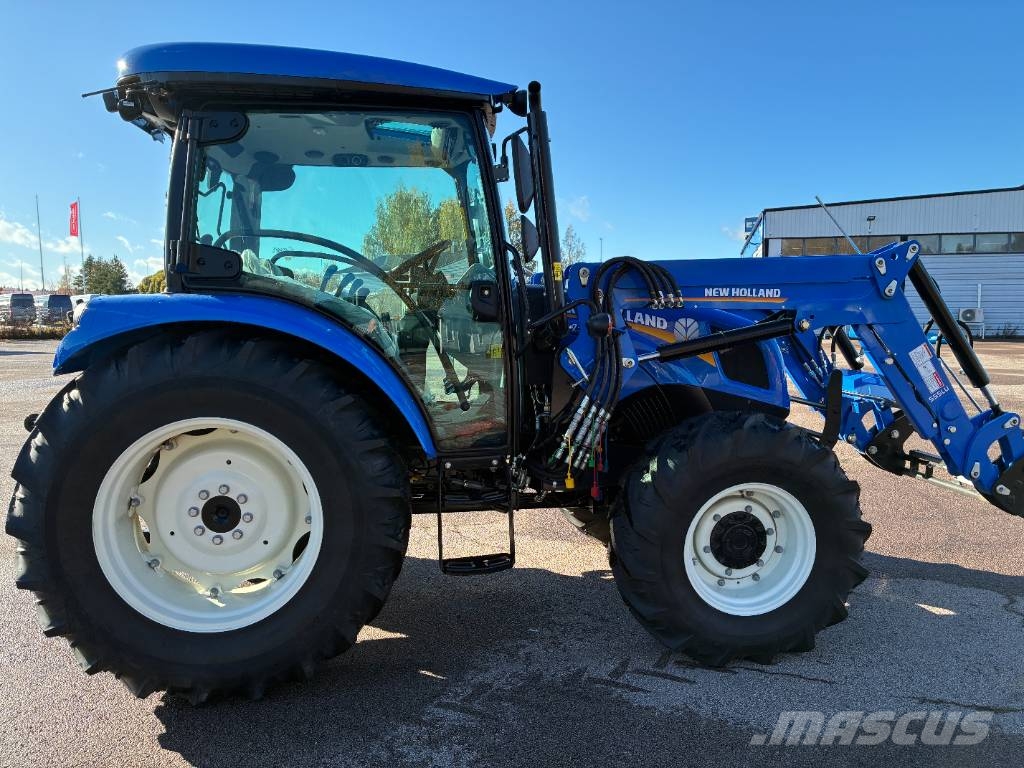 New Holland T4.75 S etukuormaajalla Traktorer