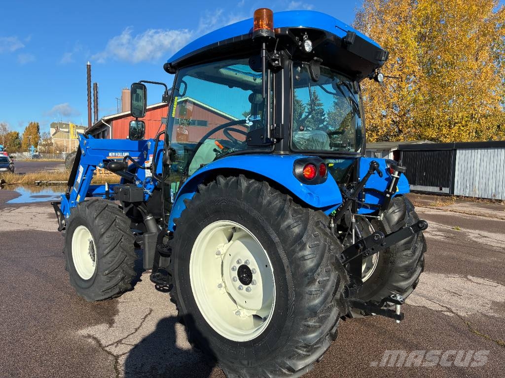 New Holland T4.75 S etukuormaajalla Traktorer