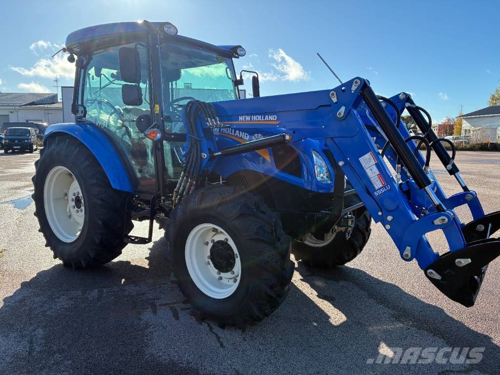 New Holland T4.75 S etukuormaajalla Traktorer