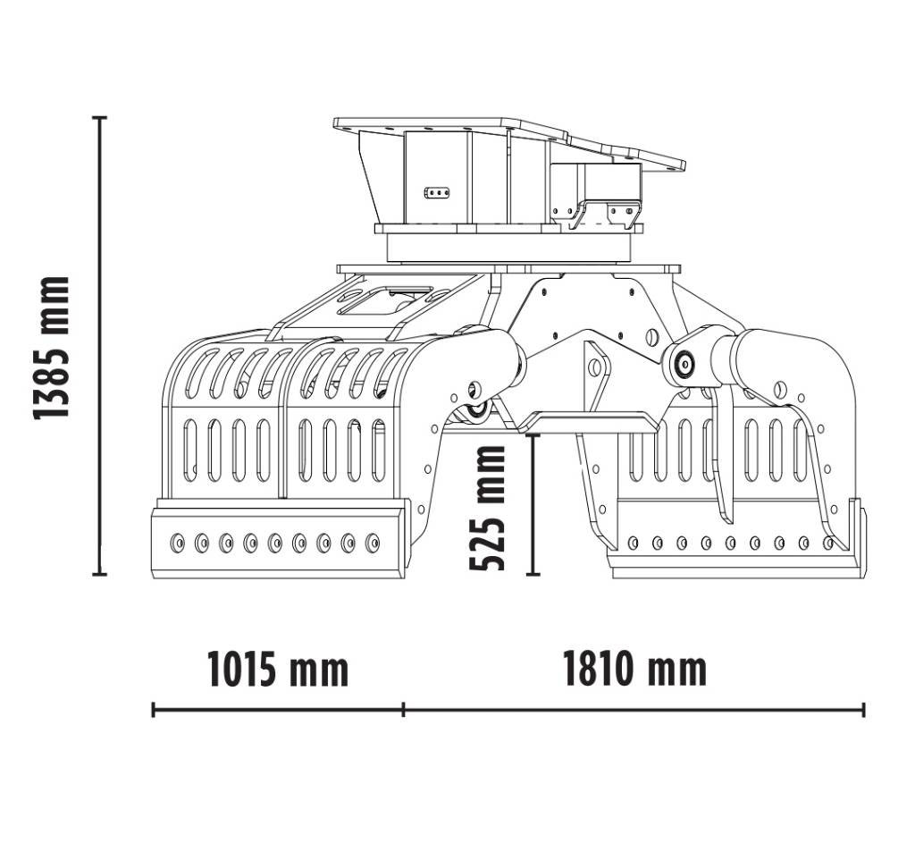 MB Crusher MB-G1000 Cupa