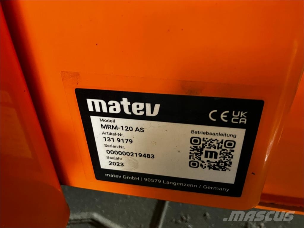 Matev MRM-120 AS Laubsaugdüse 农业机械-其他