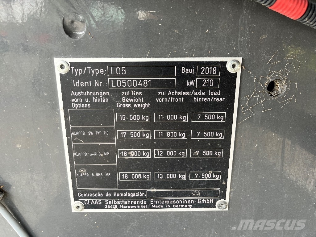 CLAAS Tucano 440 Kombajny zbożowe