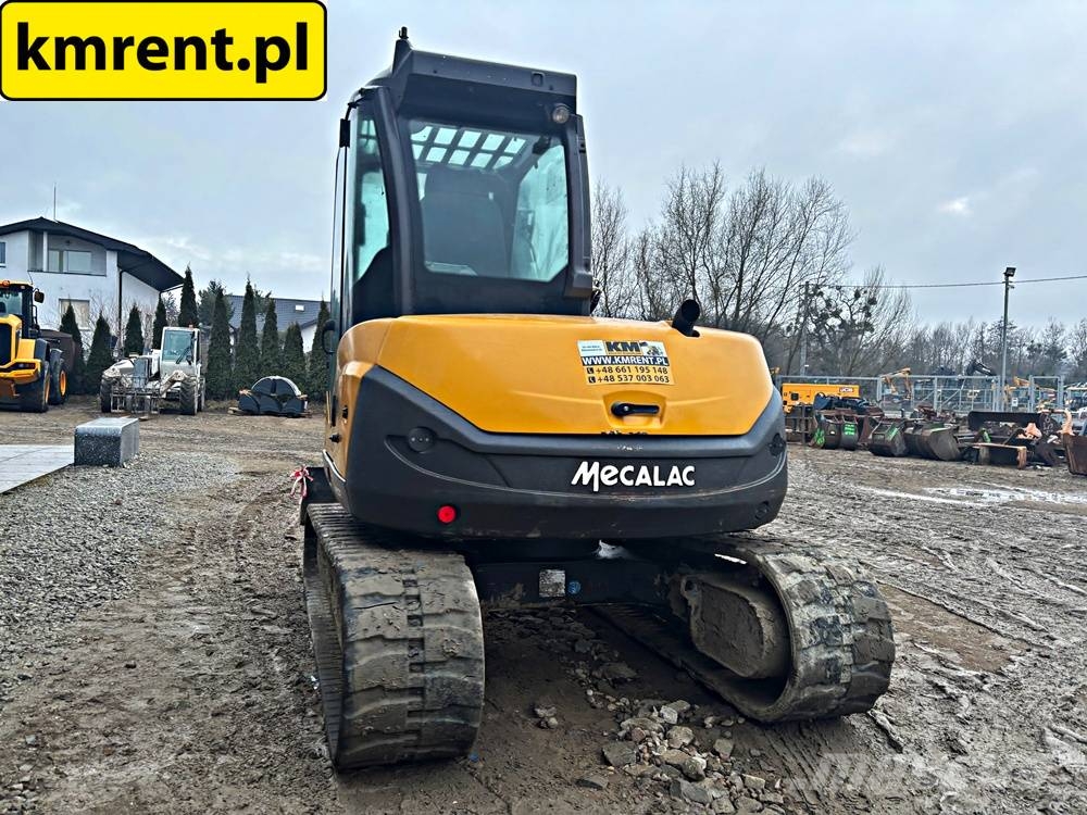 Mecalac 8 MCR MINI-KOPARKA 2018R. | 6 MCR JCB 8055 8080 KU Miniexcavadoras