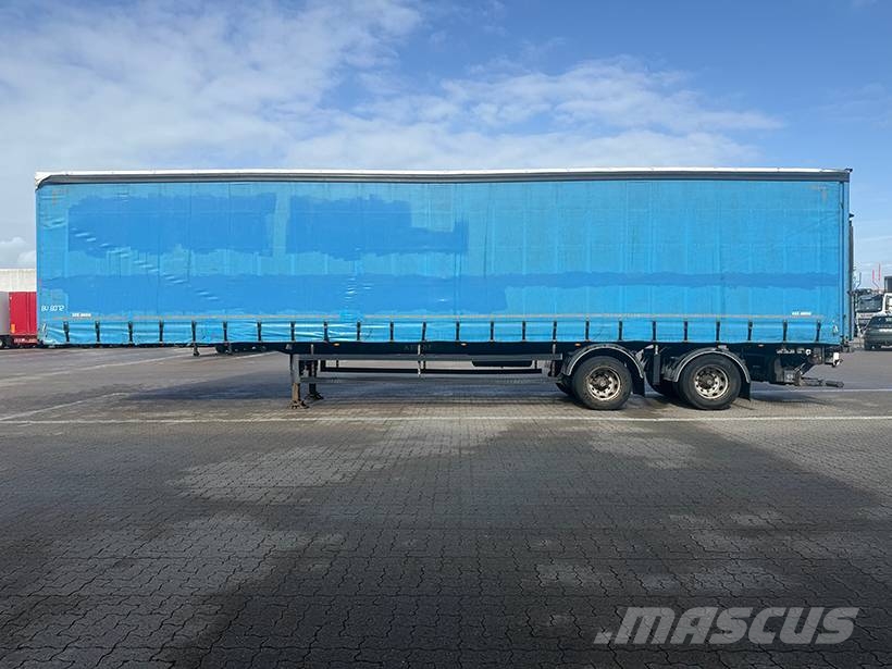 Kel-Berg 2 axle City curtain / City-Plane Tentinės puspriekabės