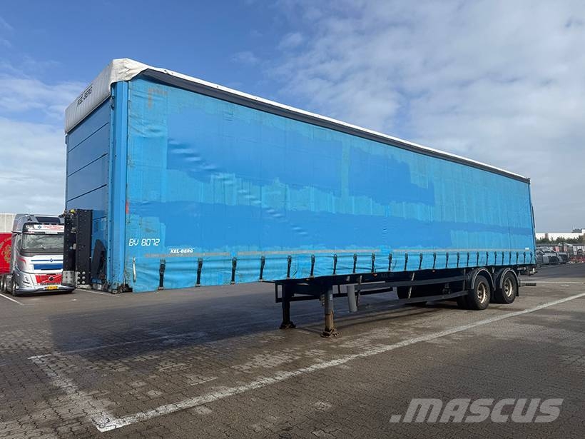 Kel-Berg 2 axle City curtain / City-Plane Tentinės puspriekabės