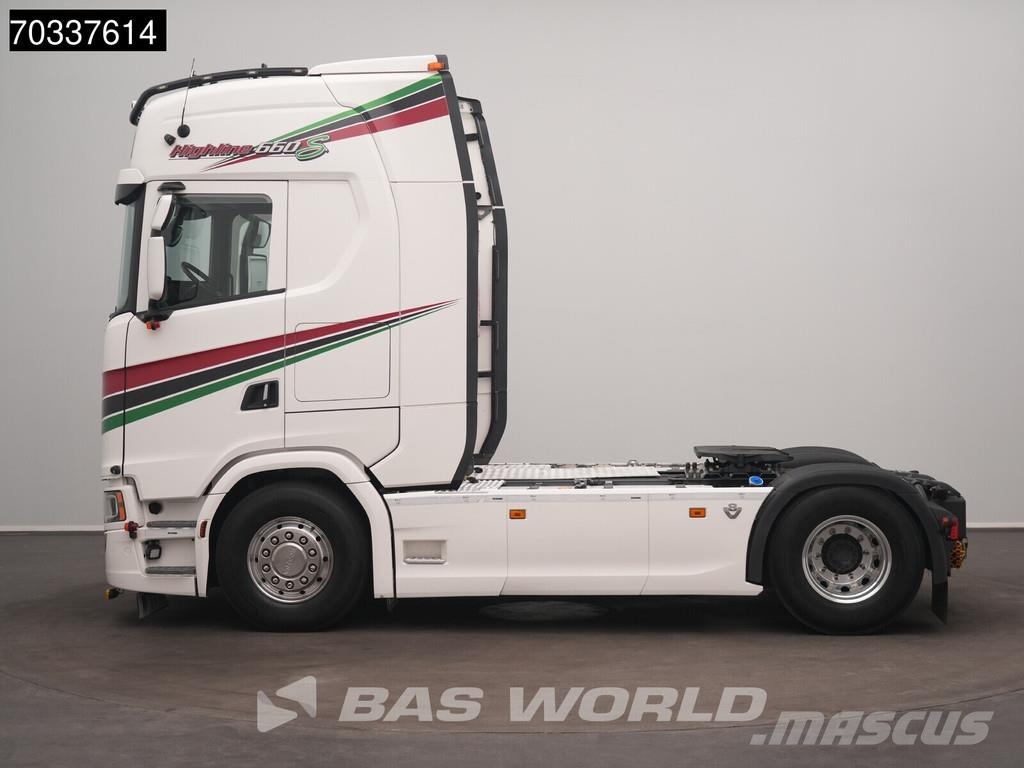Scania S660 S 4X2 V8 Full-Air Retarder Leder 2xTanks Alco Nyergesvontatók