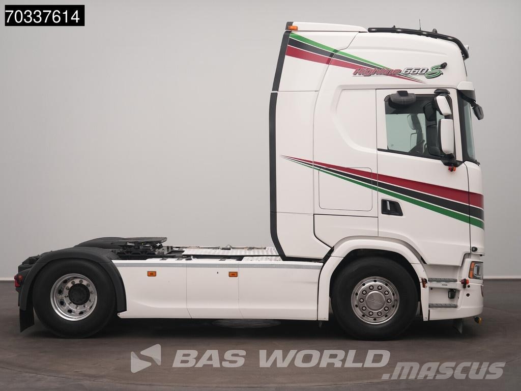 Scania S660 S 4X2 V8 Full-Air Retarder Leder 2xTanks Alco Sattelzugmaschinen