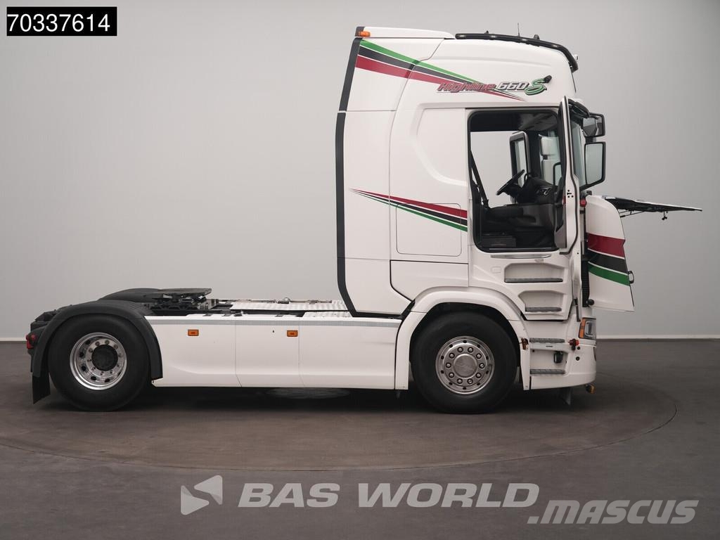 Scania S660 S 4X2 V8 Full-Air Retarder Leder 2xTanks Alco Nyergesvontatók