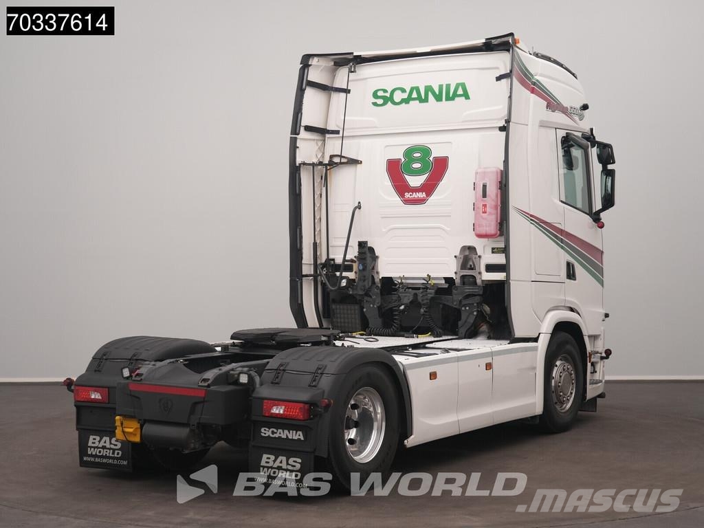 Scania S660 S 4X2 V8 Full-Air Retarder Leder 2xTanks Alco Nyergesvontatók
