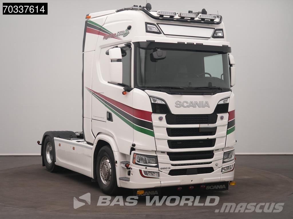 Scania S660 S 4X2 V8 Full-Air Retarder Leder 2xTanks Alco Sattelzugmaschinen