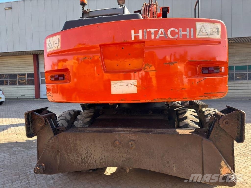Hitachi ZX 130 W, 2004, Oude Tonge, Zuid-Holland