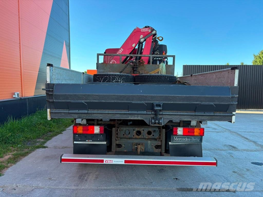 Mercedes-Benz Actros 1832 4x2 FASSI F135A22 / BOX L=3707 mm Camiones grúa