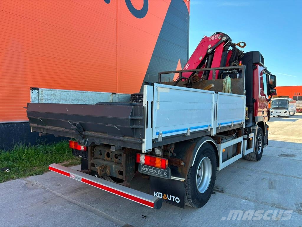 Mercedes-Benz Actros 1832 4x2 FASSI F135A22 / BOX L=3707 mm Camiones grúa