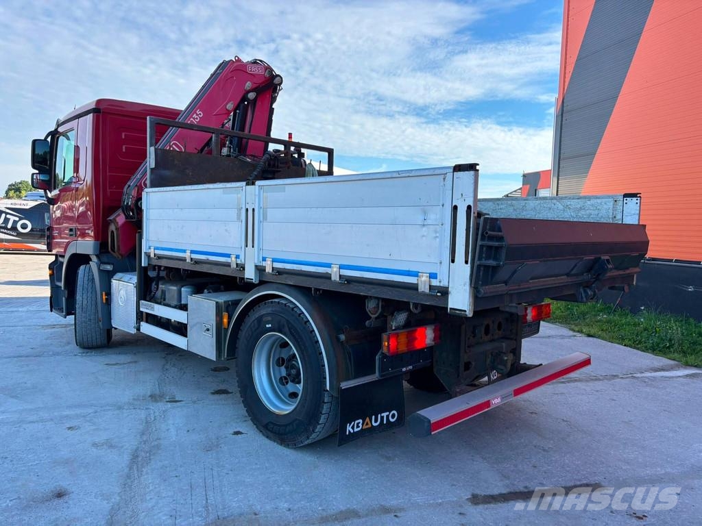 Mercedes-Benz Actros 1832 4x2 FASSI F135A22 / BOX L=3707 mm Camiones grúa