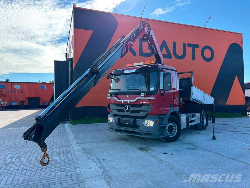 Mercedes-Benz Actros 1832 4x2 FASSI F135A22 / BOX L=3707 mm Camiones grúa