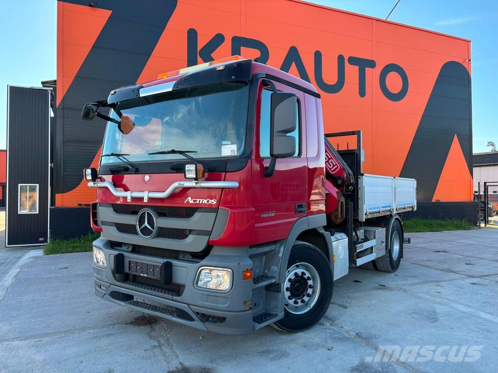 Mercedes-Benz Actros 1832 4x2 FASSI F135A22 / BOX L=3707 mm Camiones grúa