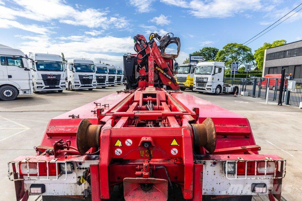 DAF CF 440 FAK-8x2 + Palfinger Epsilon Q180 Z95TR Konksliftveokid