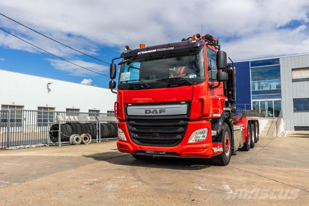 DAF CF 440 FAK-8x2 + Palfinger Epsilon Q180 Z95TR Horgos rakodó teherautók