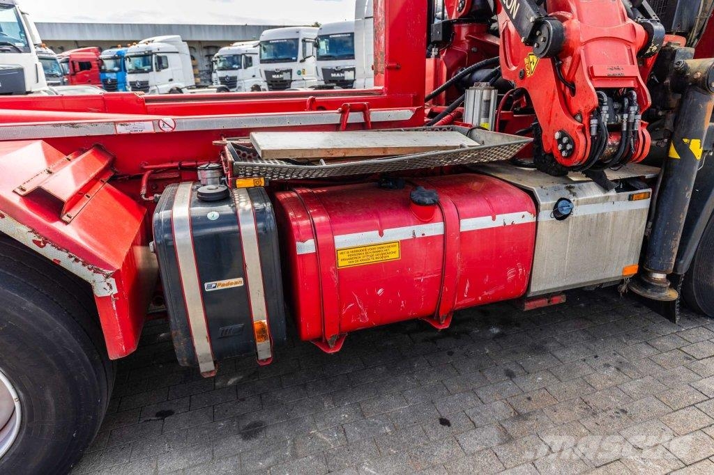DAF CF 440 FAK-8x2 + Palfinger Epsilon Q180 Z95TR Konksliftveokid
