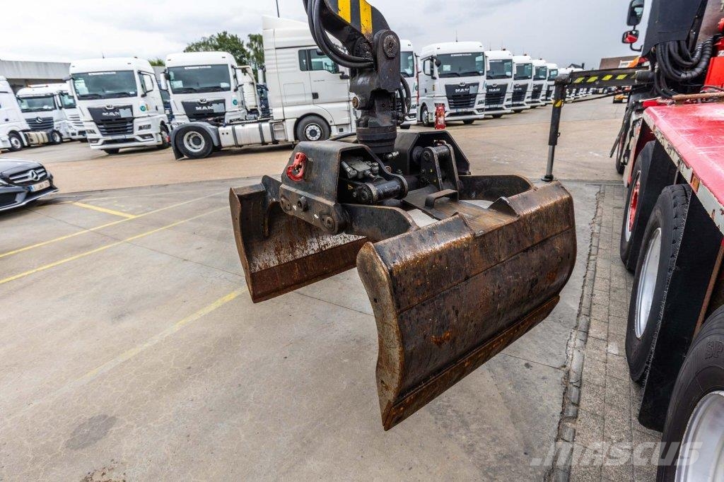 DAF CF 440 FAK-8x2 + Palfinger Epsilon Q180 Z95TR Horgos rakodó teherautók