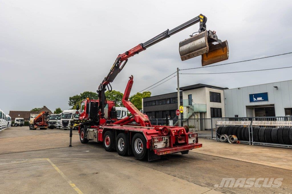 DAF CF 440 FAK-8x2 + Palfinger Epsilon Q180 Z95TR Horgos rakodó teherautók