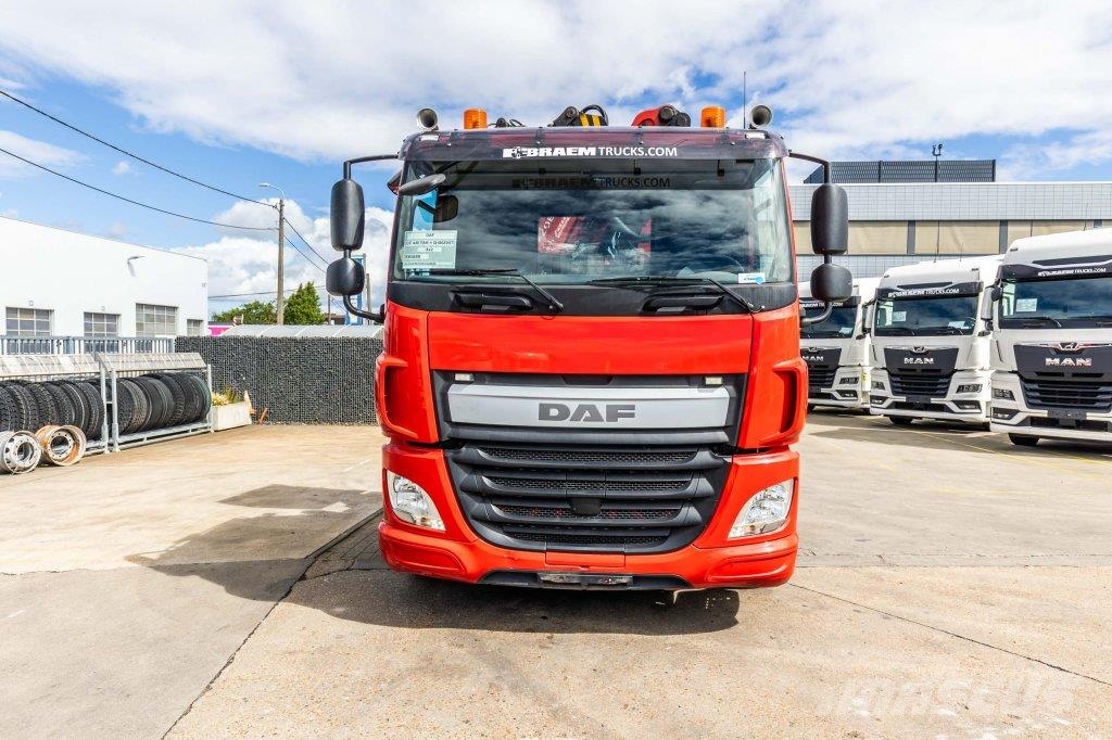 DAF CF 440 FAK-8x2 + Palfinger Epsilon Q180 Z95TR Konksliftveokid