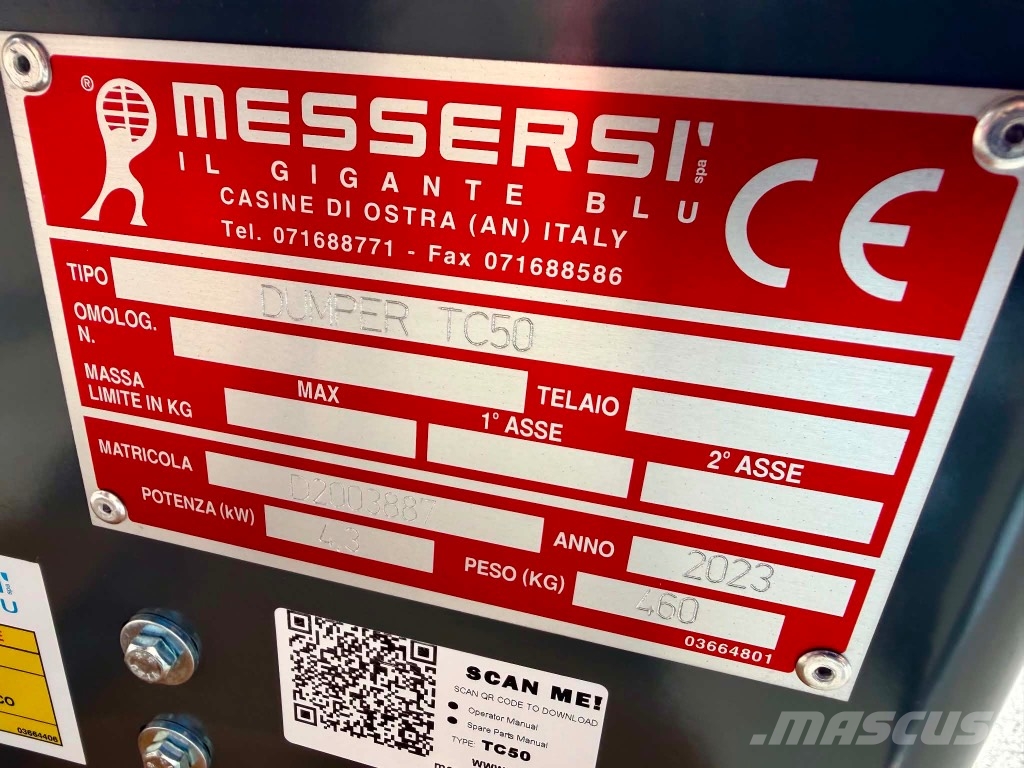 Messersi TC 50 Vehículos compactos de volteo