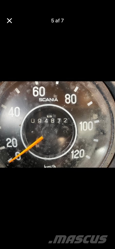 Scania 81 Platformas/izkraušana no sāniem